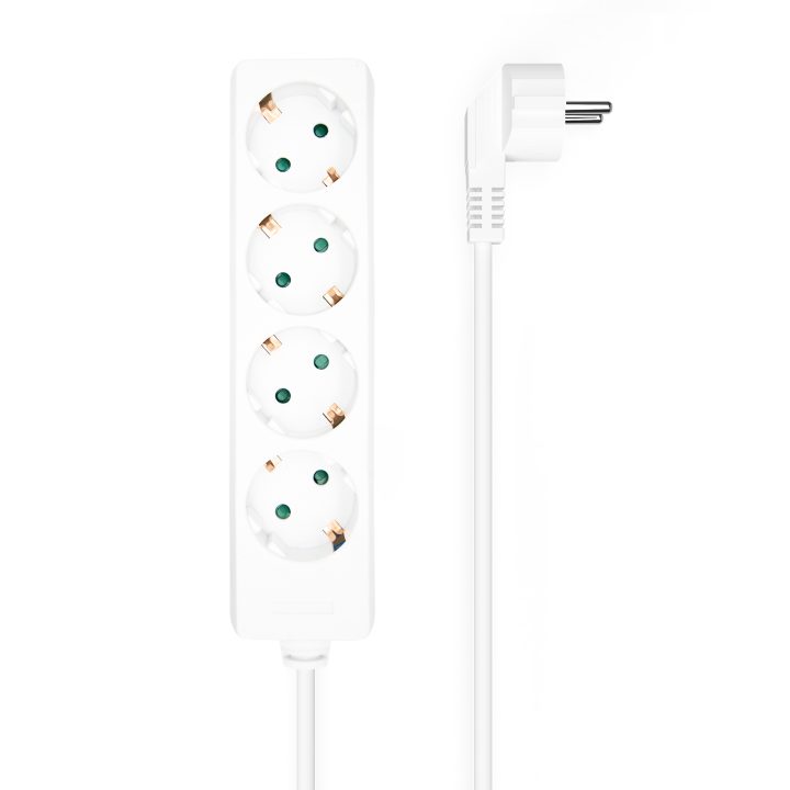 AISENS Base Múltipla 4 Tomadas Sem Interruptor Com Cabo 3x1.5mm2…
