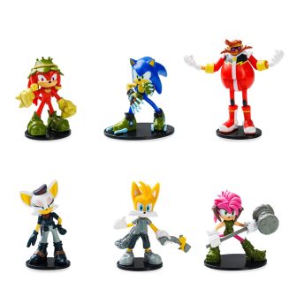 Bizak Surtido de figuras pack de 6 sonic (64116070)