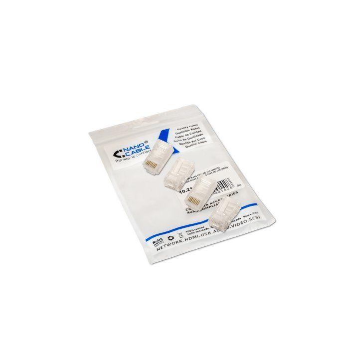 Nanocable CONECTOR RJ45 8 FIOS CAT.5E (100 UN)