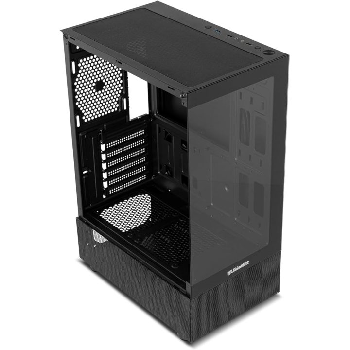 NOX Hummer NXHUMMERVSNBK Midi Tower PC Case Black