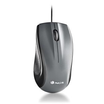 NGS MUSK Universal Ambidextrous USB Type-A Laser Mouse 1200 DPI
