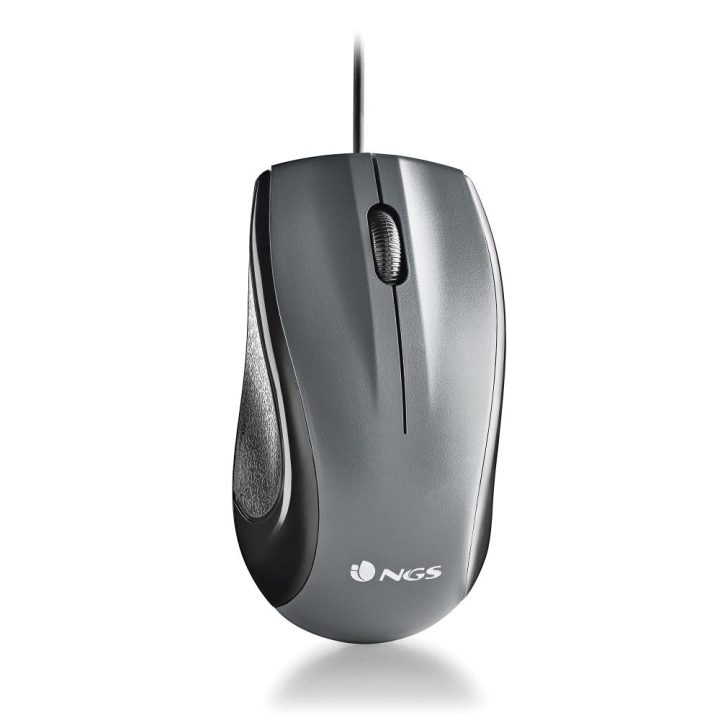 NGS MUSK Universal Ambidextrous USB Type-A Laser Mouse 1200 DPI