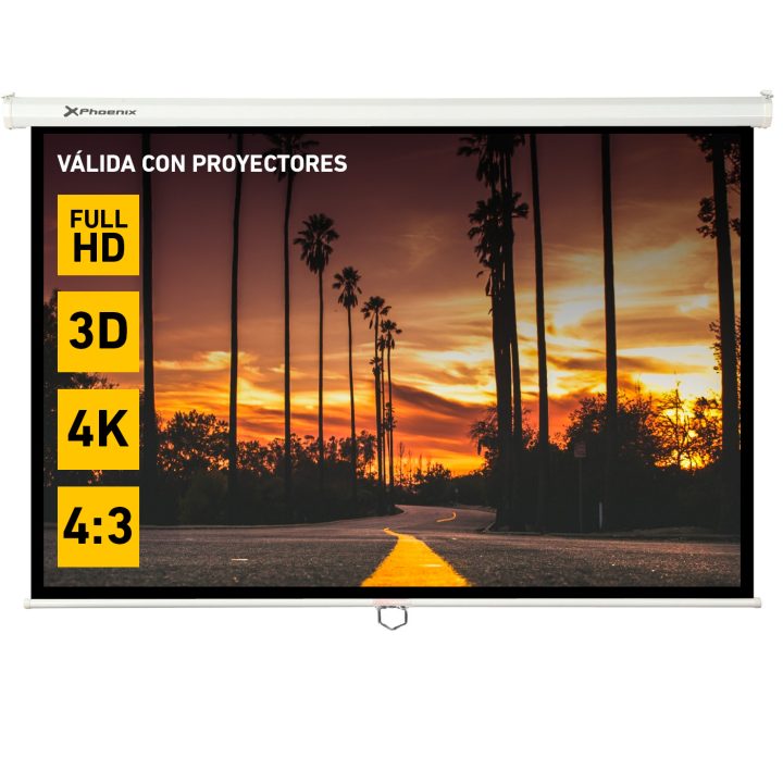 Phoenix Technologies Manual Projection Screen Wall and Ceiling…