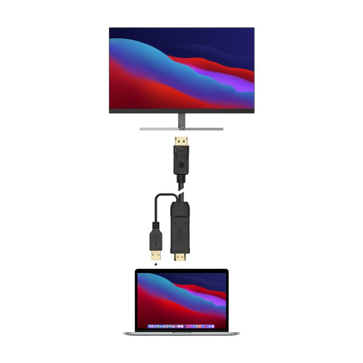 AISENS Cabo Conversor Ativo HDMI 2.0 + USB Alimentação para…