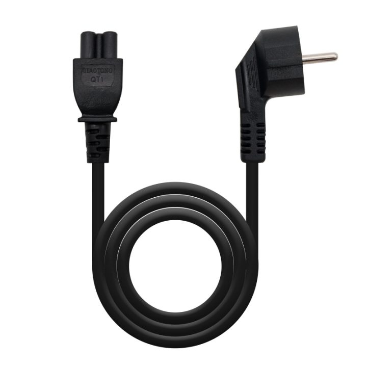 Nanocable CABLE DE ALIMENTAÇÃO TREBOL CEE7 ACODADO/M-C5/H 1,5 M