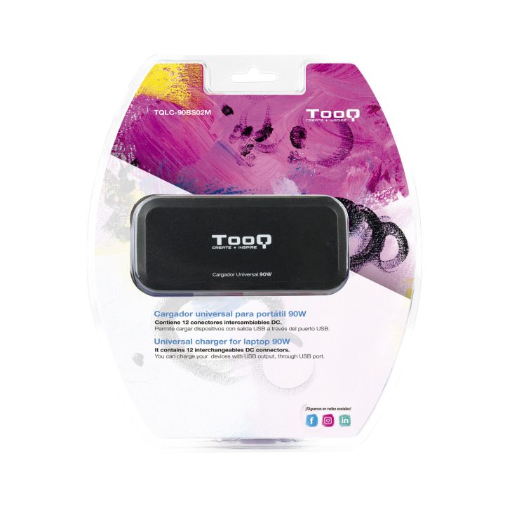 TooQ TQLC-90BS02M cargador de dispositivo móvil Videocámara digital…