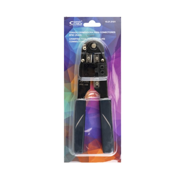 Nanocable 10.31.0101 Crimping Tool Black