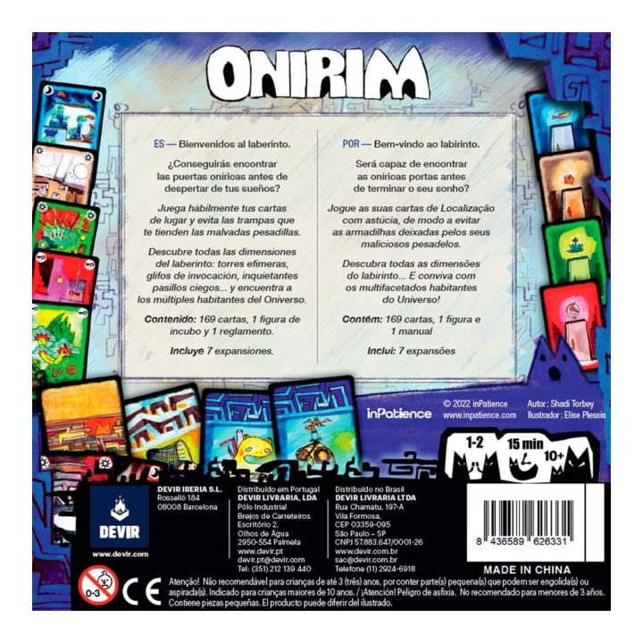 Devir Onirim Board Game (BGONIPS)