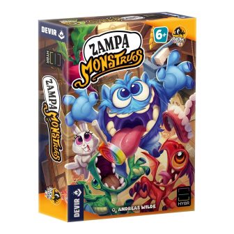 Jogo de tabuleiro Devir Zampa Monstros (BGZAMSP)
