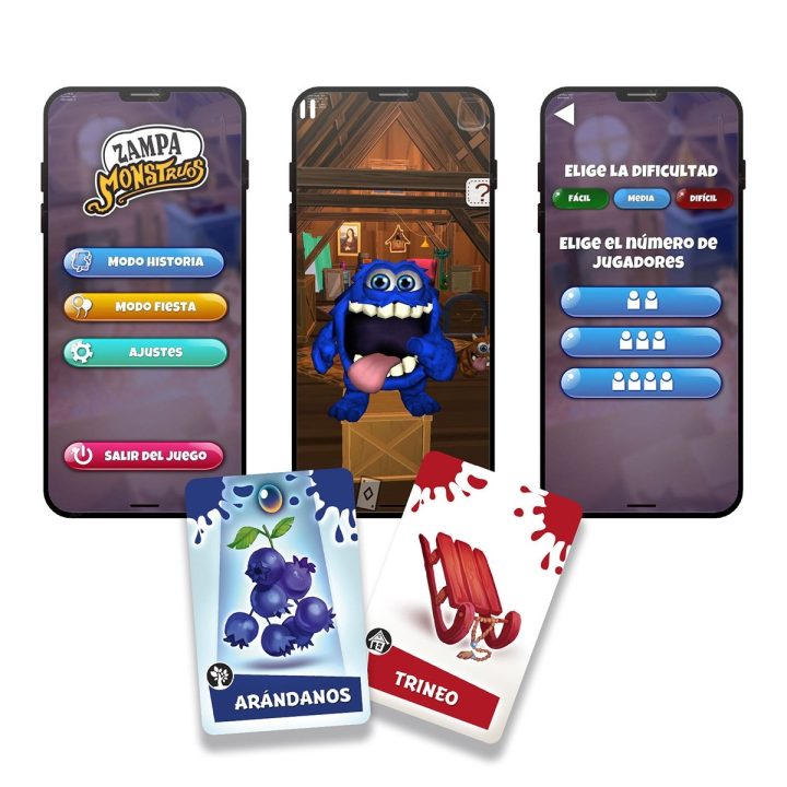 Jogo de tabuleiro Devir Zampa Monstros (BGZAMSP)
