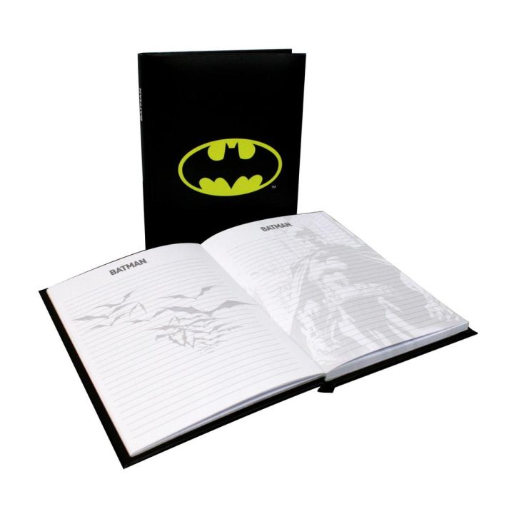 Caderno SD Toys Batman símbolo com luz (SDTWRN89182)