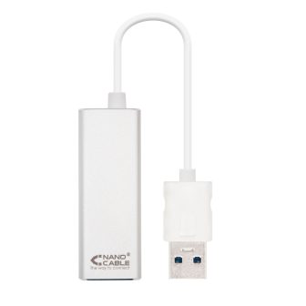 Nanocable USB 3.0/RJ-45, 0.15m cartão e adaptador de interface