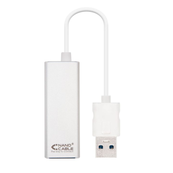 Nanocable USB 3.0/RJ-45, 0.15m cartão e adaptador de interface