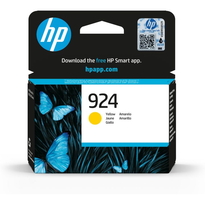 HP Cartucho de Tinta Original 924 amarelo