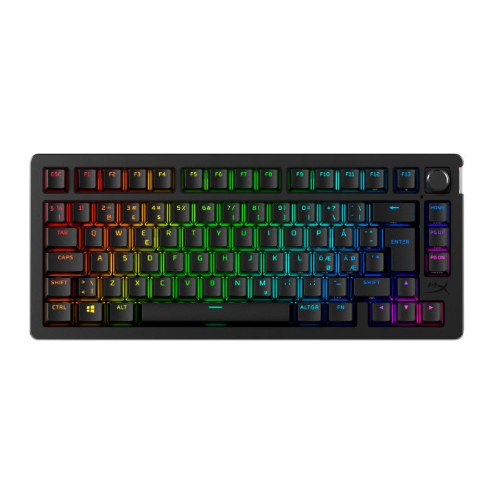 Teclado gaming sem fios HyperX Alloy Rise 75
