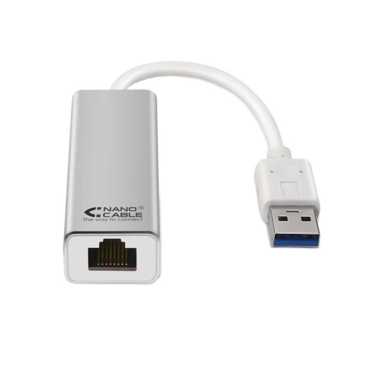 Nanocable USB 3.0/RJ-45, 0.15m cartão e adaptador de interface