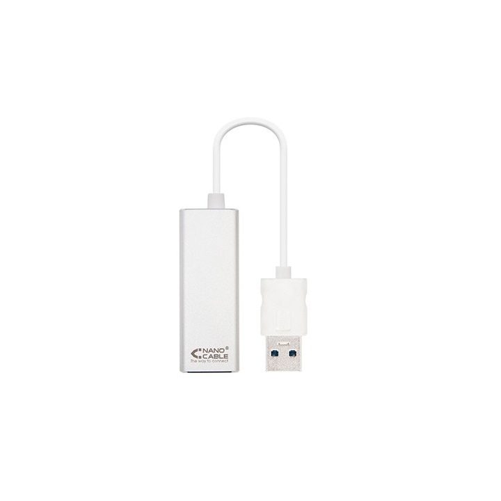 Nanocable USB 3.0/RJ-45, 0.15m cartão e adaptador de interface