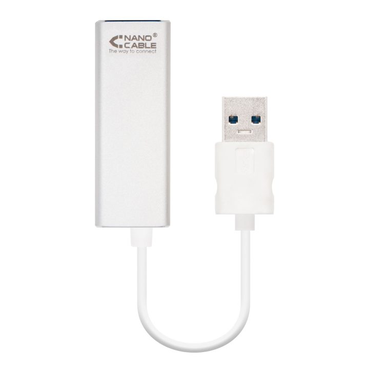 Nanocable USB 3.0/RJ-45, 0.15m tarjeta y adaptador de interfaz