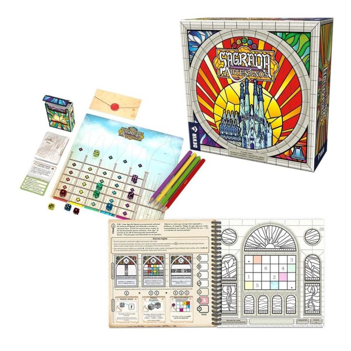 Devir Sagrada Artisans Board Game (BGSAGARSP)