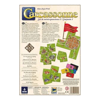 Devir Board Game Carcassonne Expansions Reunited (BGCARERPS)