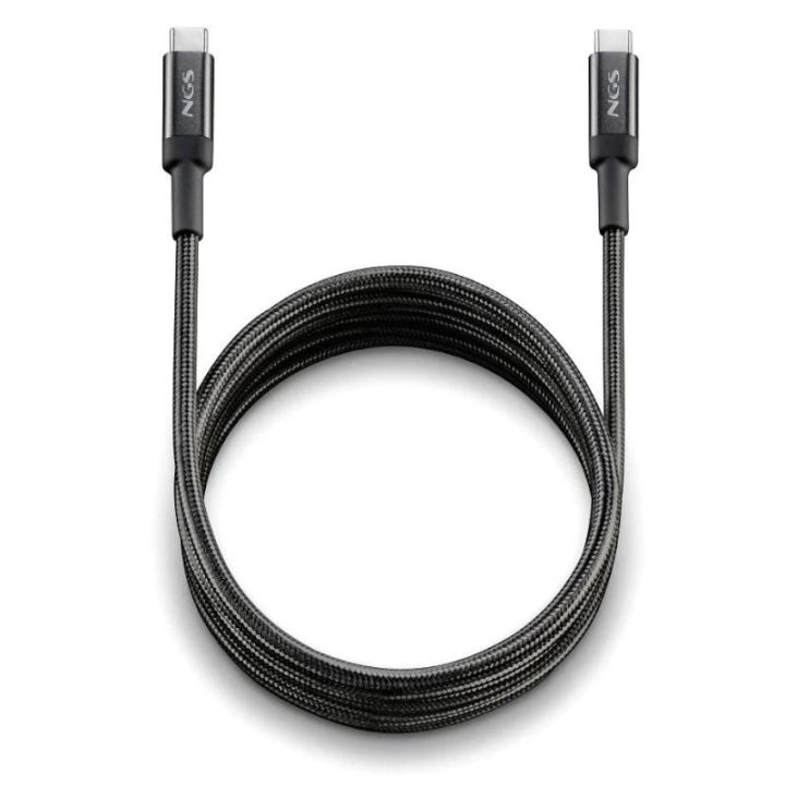 NGS KNOT 65W-3 cabo USB USB 2.0 3 m USB C 0,48 Gbit/s Preto