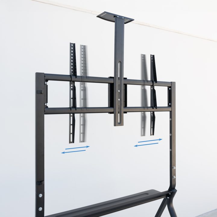 TooQ iStar Floor Stand with Wheels for 55"-100" Screens, Black