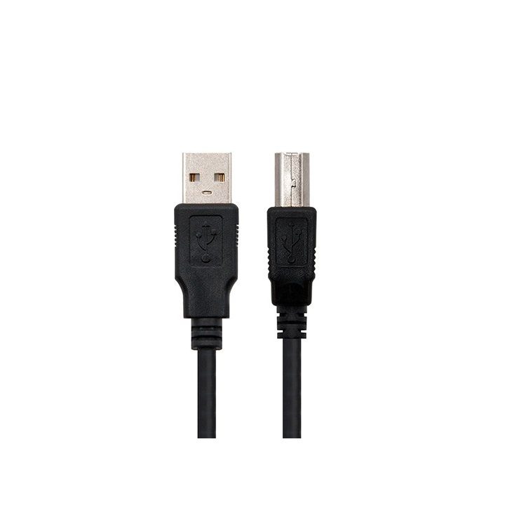 Nanocable USB 2.0 PRINTER CABLE, TYPE A/M-B/M, BLACK, 3.0 M