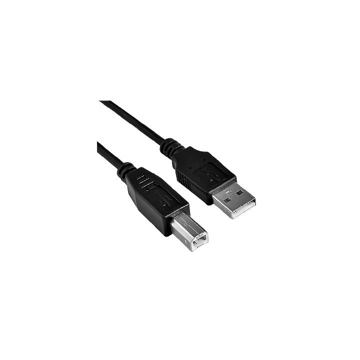 Nanocable CABO USB 2.0 IMPRESSORA, TIPO A/M-B/M, PRETO, 3,0 M