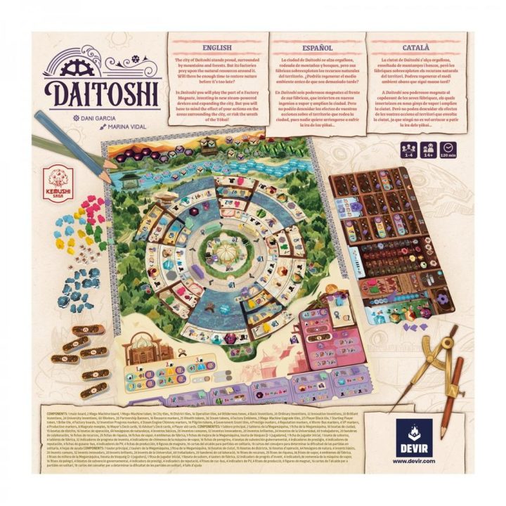 Devir Board Game Daitoshi (BGDAISE)