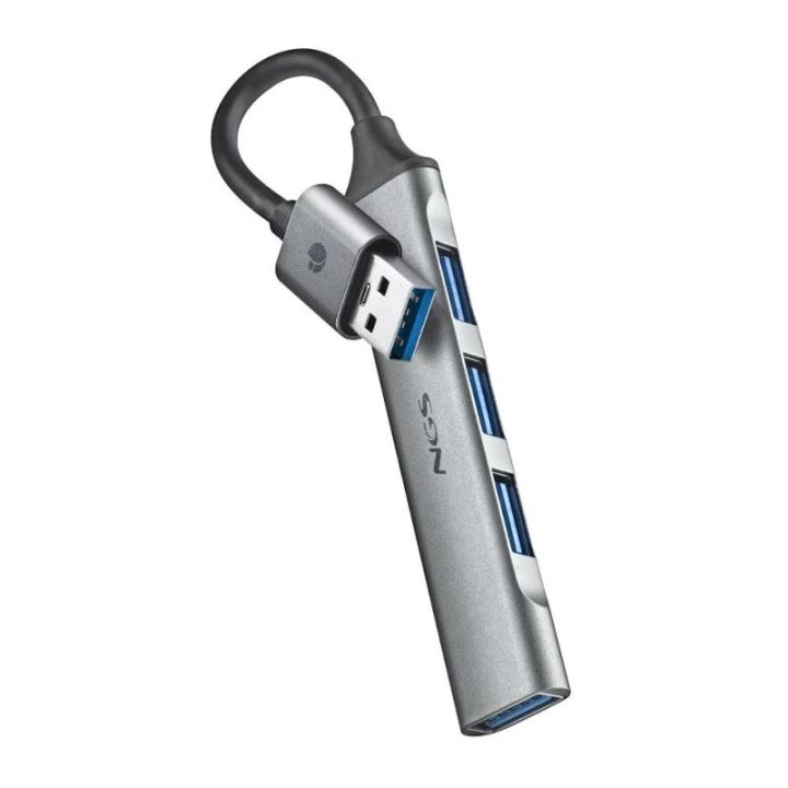 NGS IHUB4 MICRO USB 3.2 Gen 1 (3.1 Gen 1) Type-A 5000 Mbit/s Plata