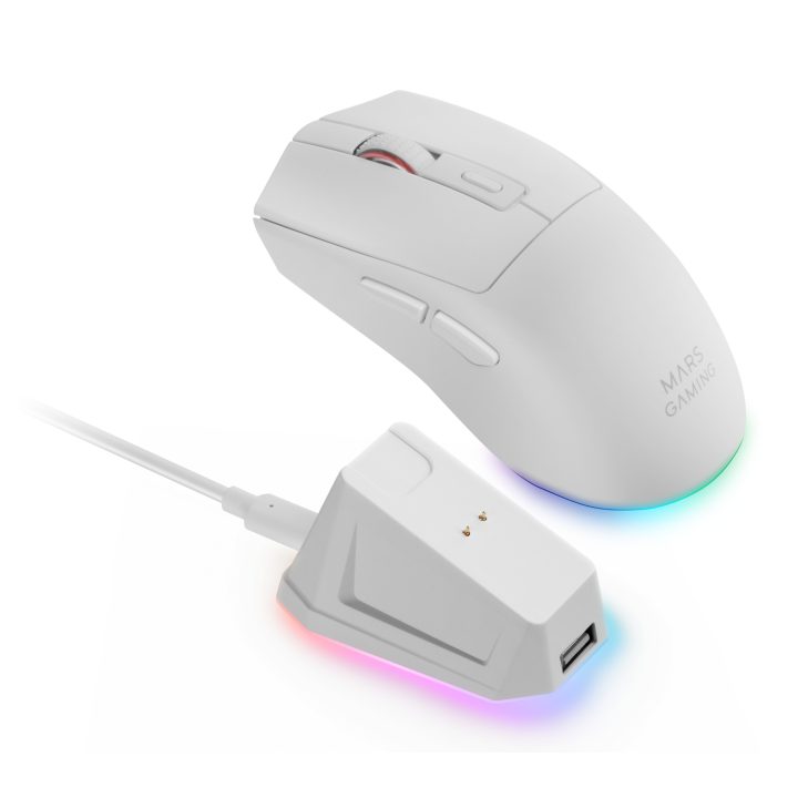 Mars Gaming MM-T3W rato de jogo para destros RF Wireless + Bluetooth…