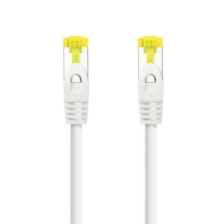 Nanocable RJ45 Patch Cable LSZH Cat.6A SFTP AWG26, White, 0.5m