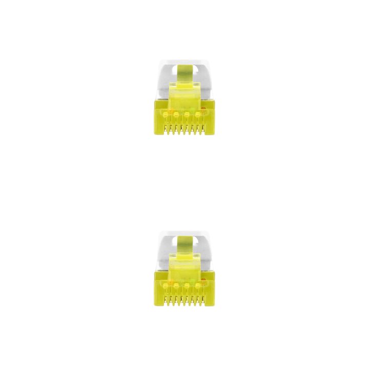 Nanocable RJ45 Patch Cable LSZH Cat.6A SFTP AWG26, White, 0.5m