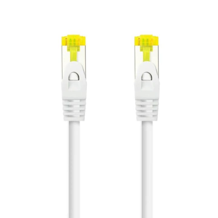 Nanocable RJ45 Patch Cable LSZH Cat.6A SFTP AWG26, White, 0.5m