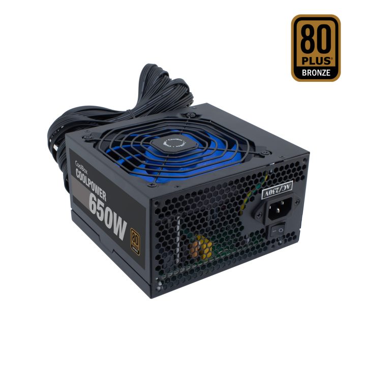 CoolBox ATX POWER SUPPLY COOLPOWER 650W 80+BRONZE (115V-230V)