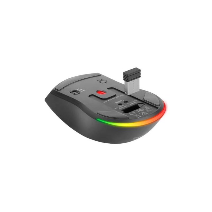 Mars Gaming MM-T3W rato de jogo para destros RF Wireless + Bluetooth…