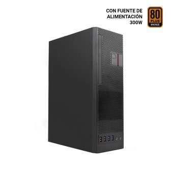CoolBox CAIXA MATX SLIM T360 USB3.2 GEN1 FTE.300TBZ 300W 80+BRONZE