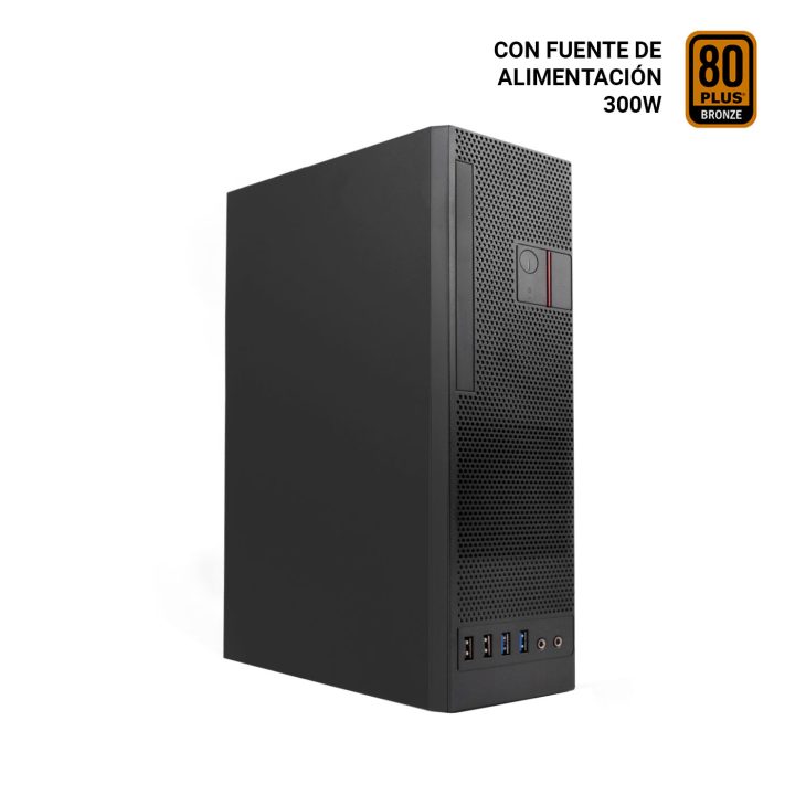 CoolBox CAIXA MATX SLIM T360 USB3.2 GEN1 FTE.300TBZ 300W 80+BRONZE