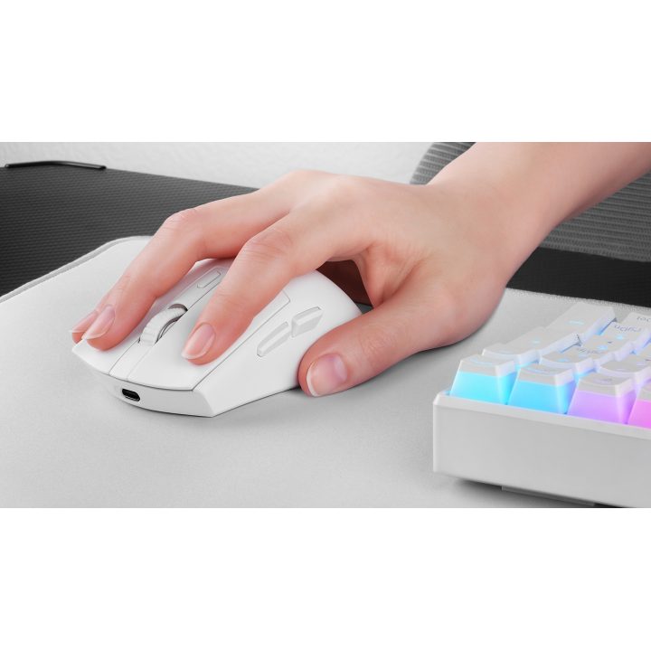 Mars Gaming MM-T3W rato de jogo para destros RF Wireless + Bluetooth…