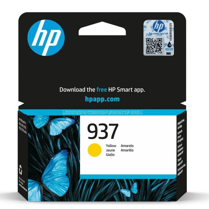 HP Cartucho de Tinta Original 937 amarelo