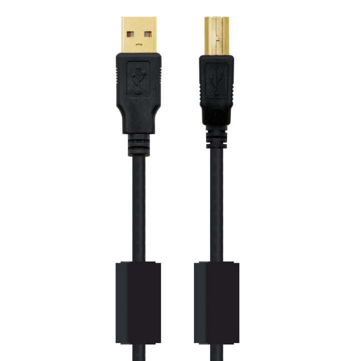 Nanocable 10.01.1203 USB 2.0 Cable 3 m USB A USB B Black