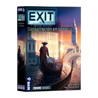 Devir Jogo de tabuleiro EXIT: Conspiração em Veneza (BGEXIT31SP)