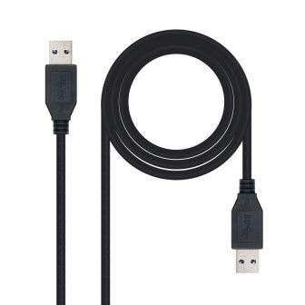 Nanocable 10.01.1001-BK USB 3.2 Gen 1 (3.1 Gen 1) Cable 1 m USB A 5…