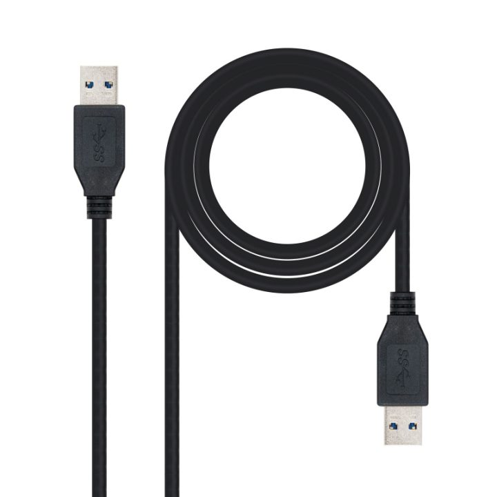 Nanocable 10.01.1001-BK cabo USB USB 3.2 Gen 1 (3.1 Gen 1) 1 m USB A…
