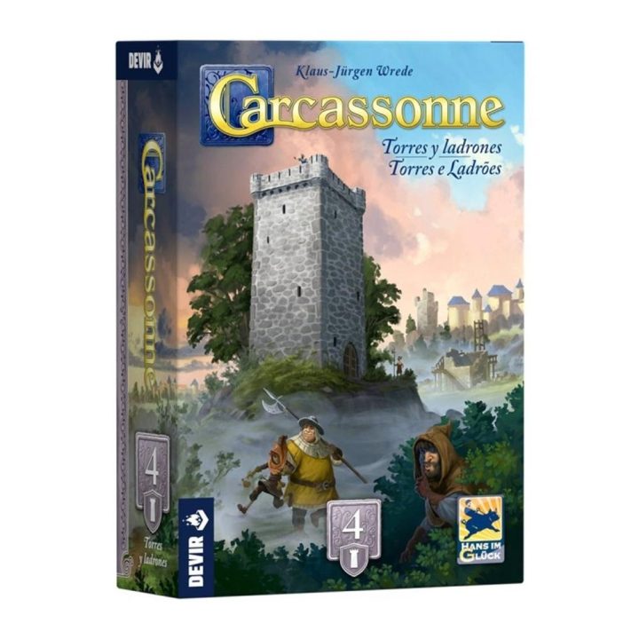 Devir Carcassonne Torres Ladrões EXP4 (BGCARTLPS)