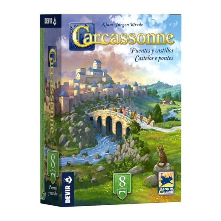 Devir Carcassonne pontes e castelos EXP8 (BGCARPCSPS)