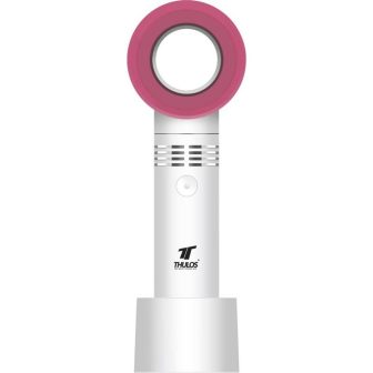 Ventilador portátil Thulos th-mfn-03 branco-rosa