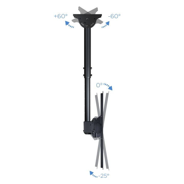 TooQ LPCE1170TSLI-B Black Signage Display Ceiling Mount 70"