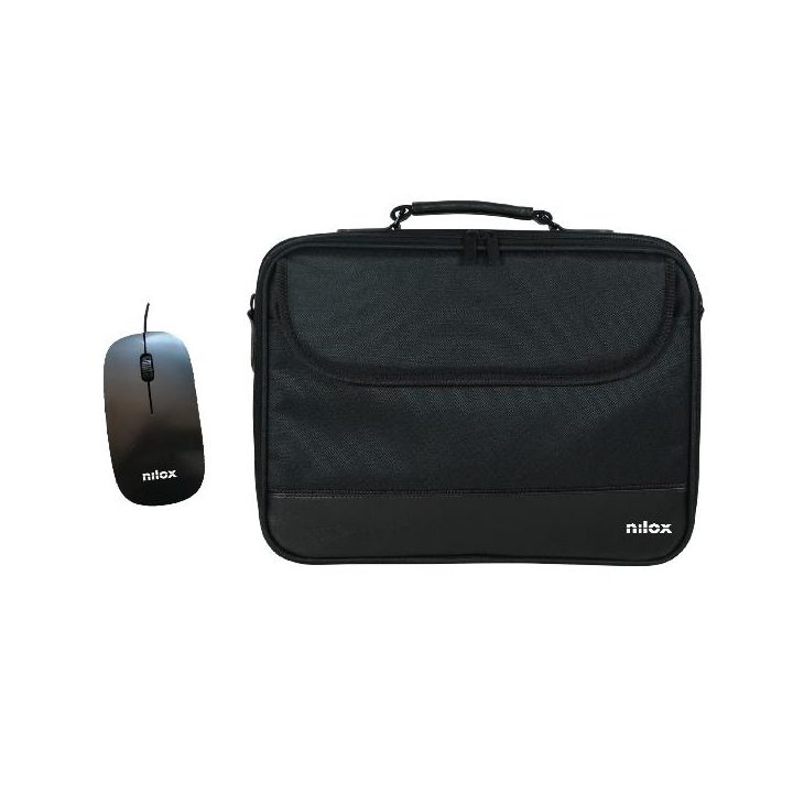 Nilox MALETIN 15,6 DURO + RATON OPTICO USB