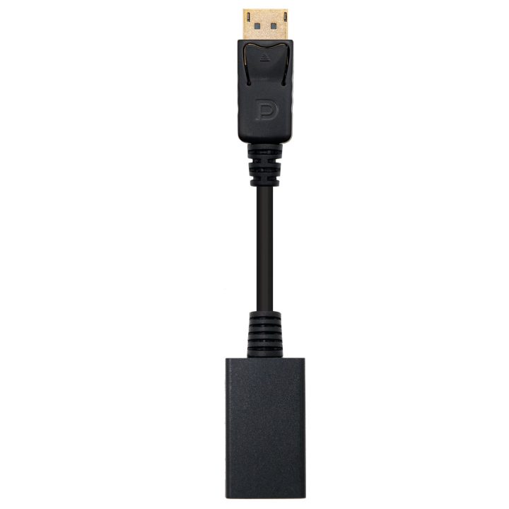 Nanocable DisplayPort to HDMI Adapter Male-Female 15cm Black…